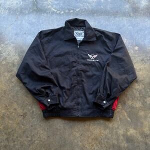 Beautiful Vintage 90s‎ Corvette Zip Up Jacket